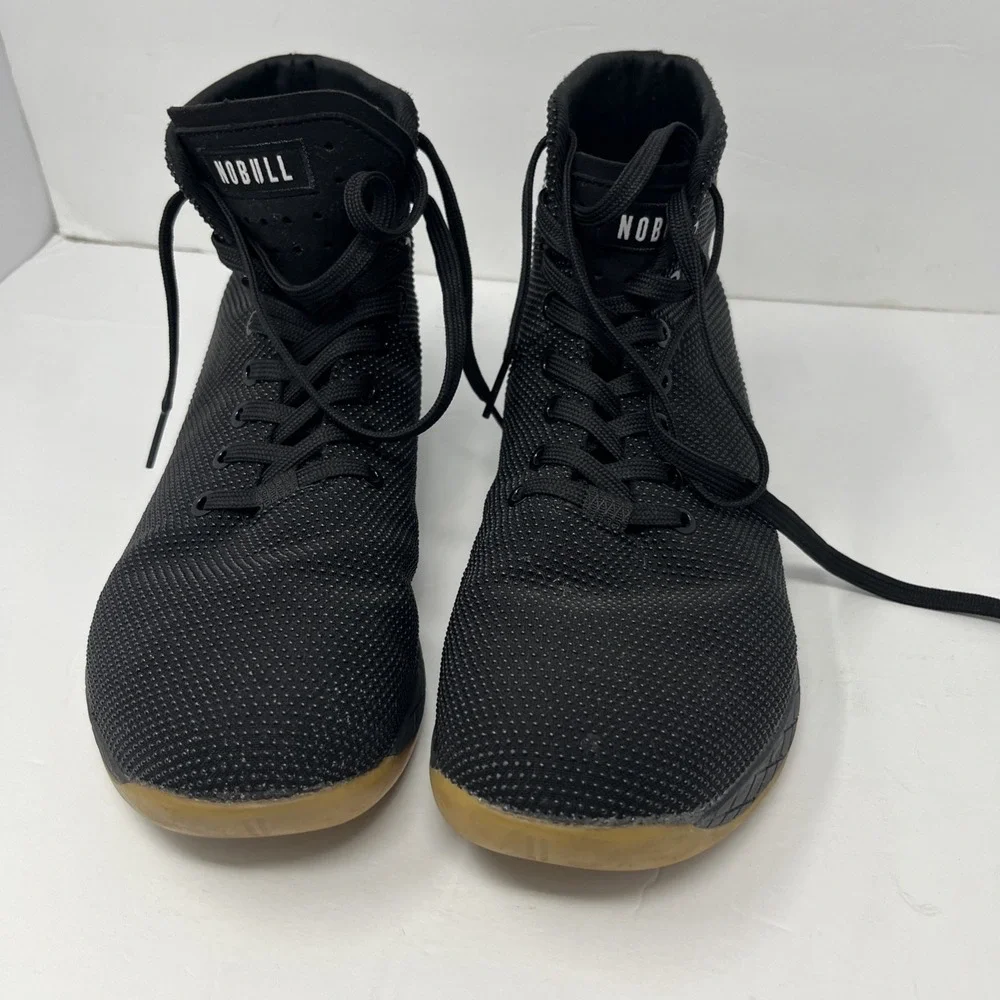Nobull Outwork Trainer High Top Men's Size 10 Workout Gym Shoes Black